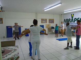 Fisioterapia em grupo ABRAPEC