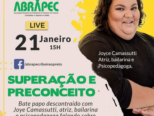 Ribeirão Preto - Joyce Camassuti - Atriz, Psicopedagoga e Bailarina realizará um bate-papo...