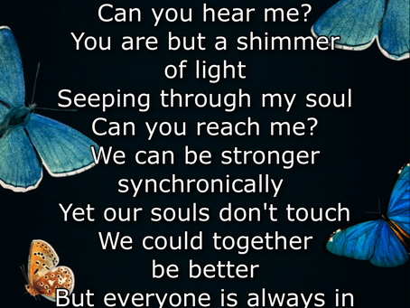 A little poetry, please :)