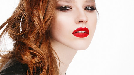 Bright Red Lipstick