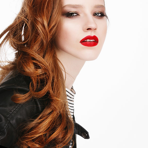Bright Red Lipstick