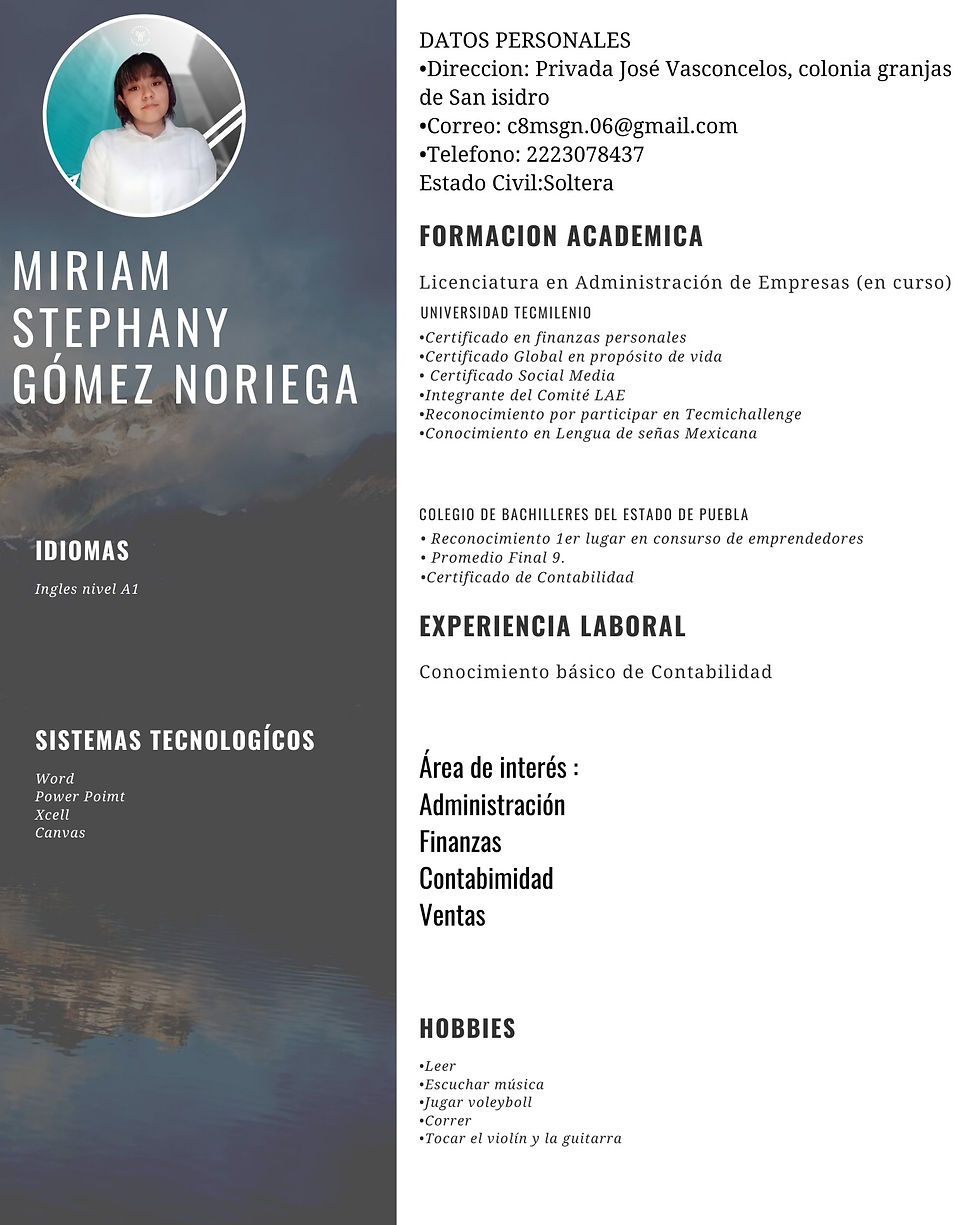 MI CV