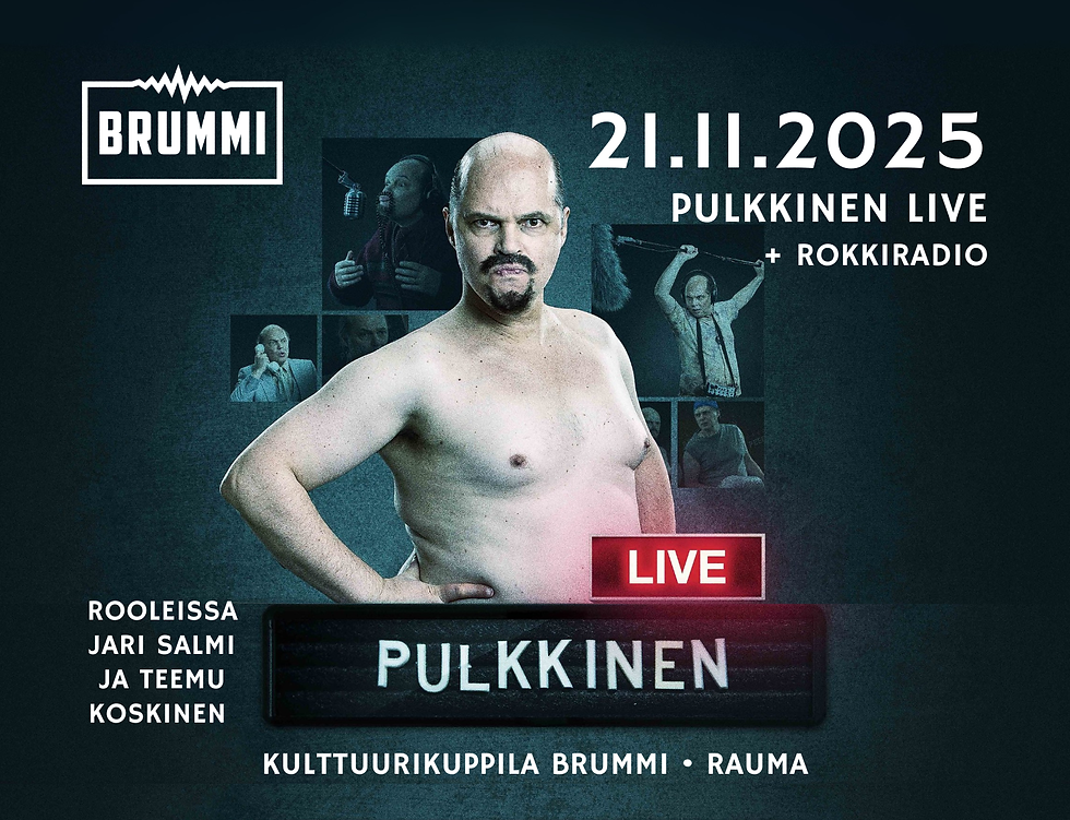 Pulkkinen LIVE + jatkoilla Rokkiradio