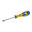 Thumbnail: C.K Precision Pozidriv Screwdriver PZ1 with ergonomic yellow and blue handle and long chrome vanadium blade.
