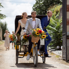 Un couple venu de Montréal pour se dire oui en France dans la région d’Angers | Mariage F & J