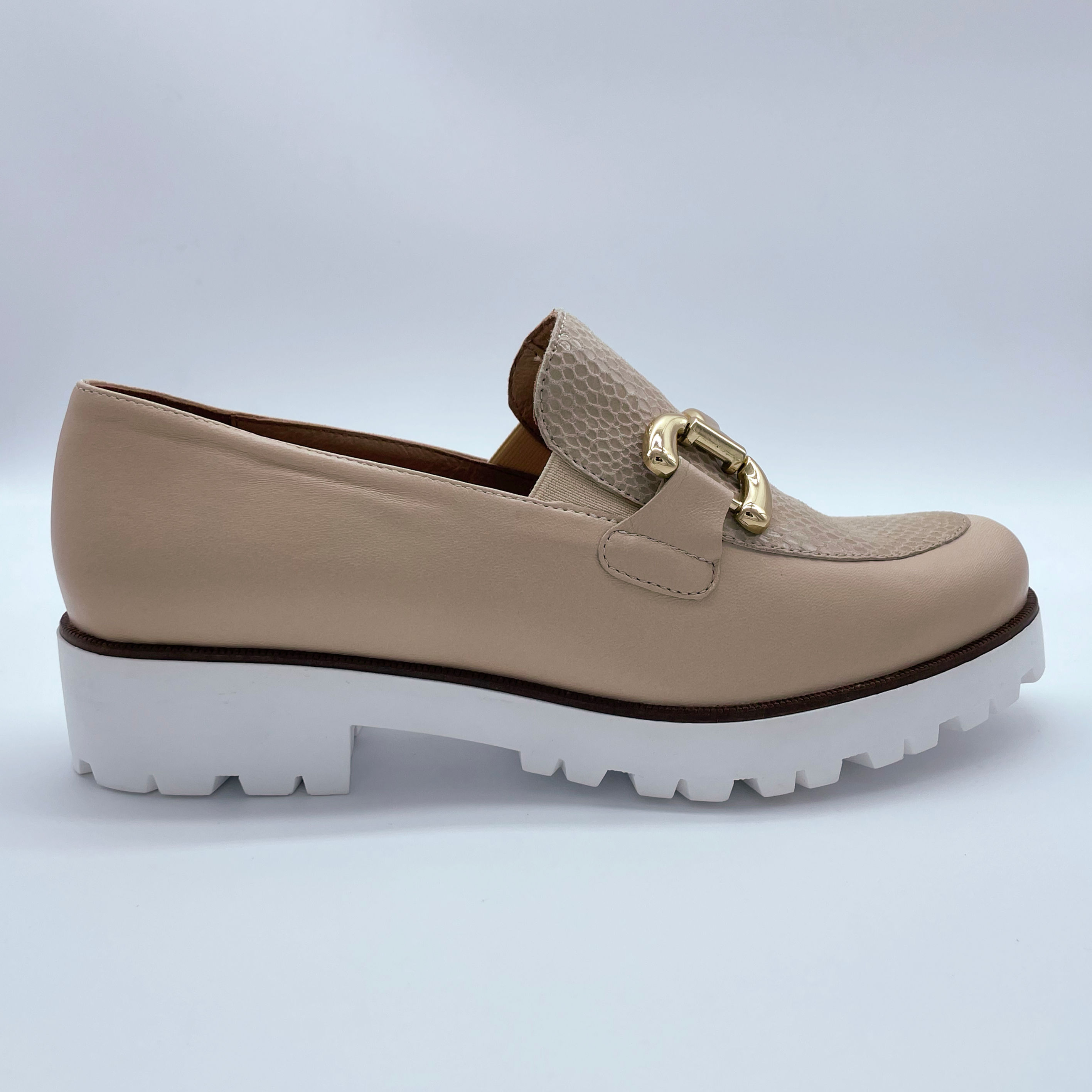 Mocassin beige Melissa par Rosewood