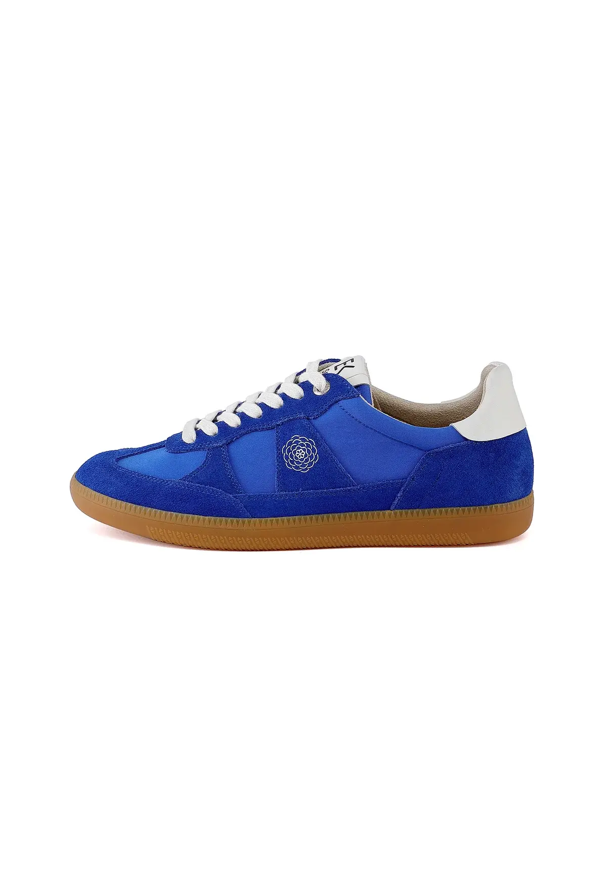 Sneaker bleue Cherry par Emilie Karston