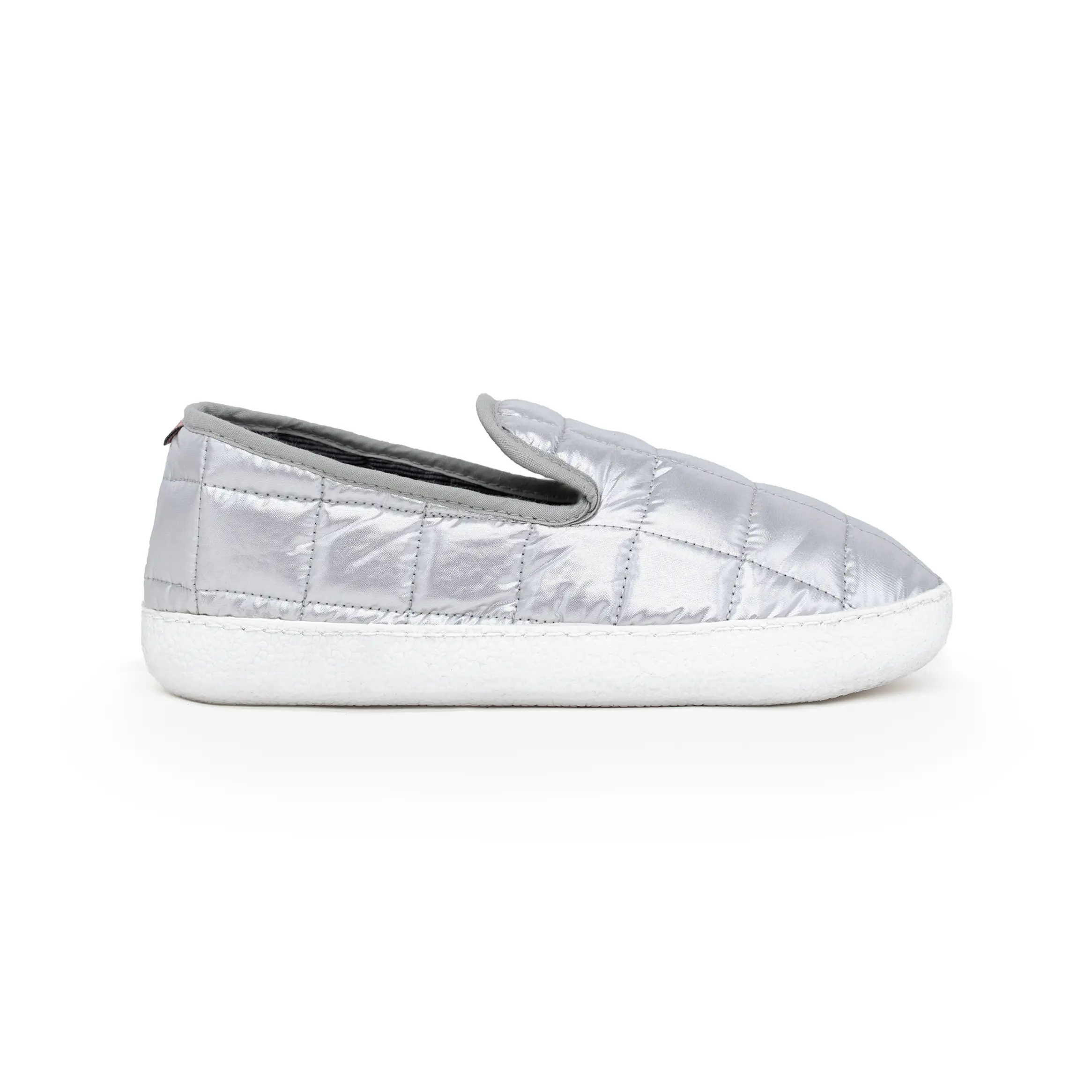 Chausson doudoune argent par Souts