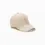Miniature : Casquette beige monogramme brodé Clem par Vanessa Wu