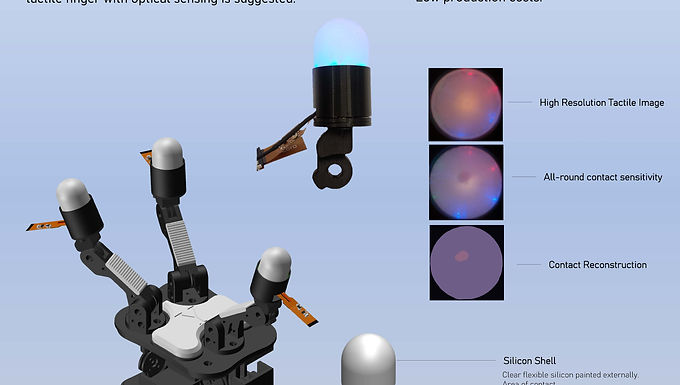 חישת קצות אצבעות רובוטיות