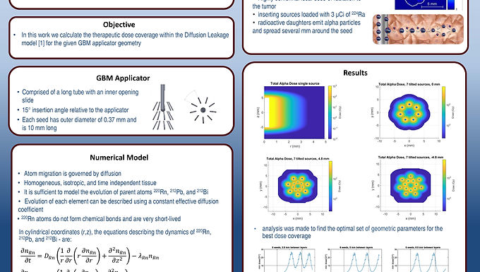 Finite-element modeling of the alpha particle dose in 
DaRT treatment for clinical trials with Glioblastoma Multiforme