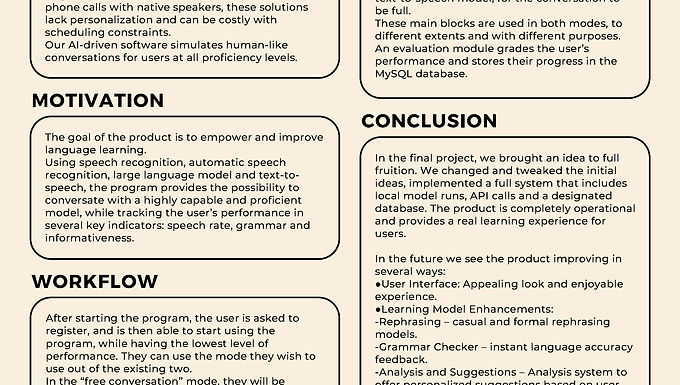 English Teacher - Enhancing Spoken English Proficiency through AI Conversations