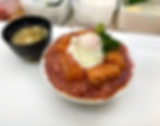 ネギトロとサーモン丼