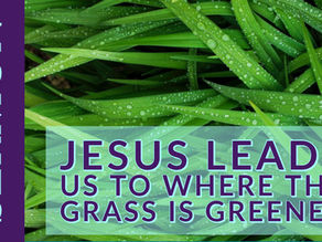 Jesus Leads Us to Where the Grass is Greener [5-26-19]