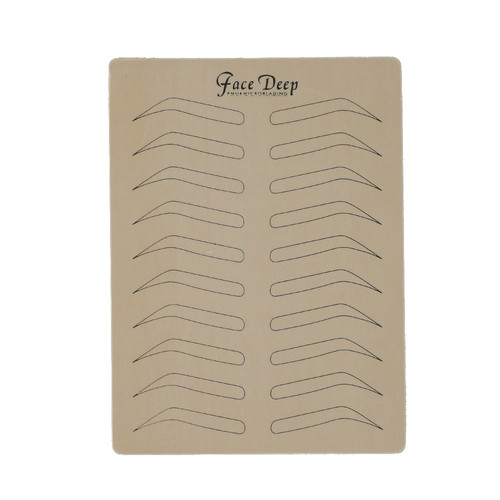 Inkless Training Skin With Black Eyebrows Sabaran Pmu