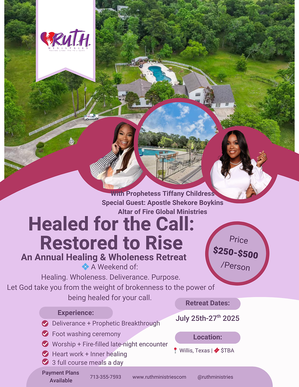 Healed for the Call: Restored to Rise