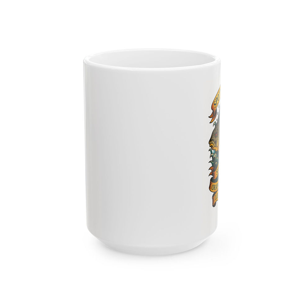 Thumbnail: SPOTTY BOWL Ceramic Mug, (11oz, 15oz)