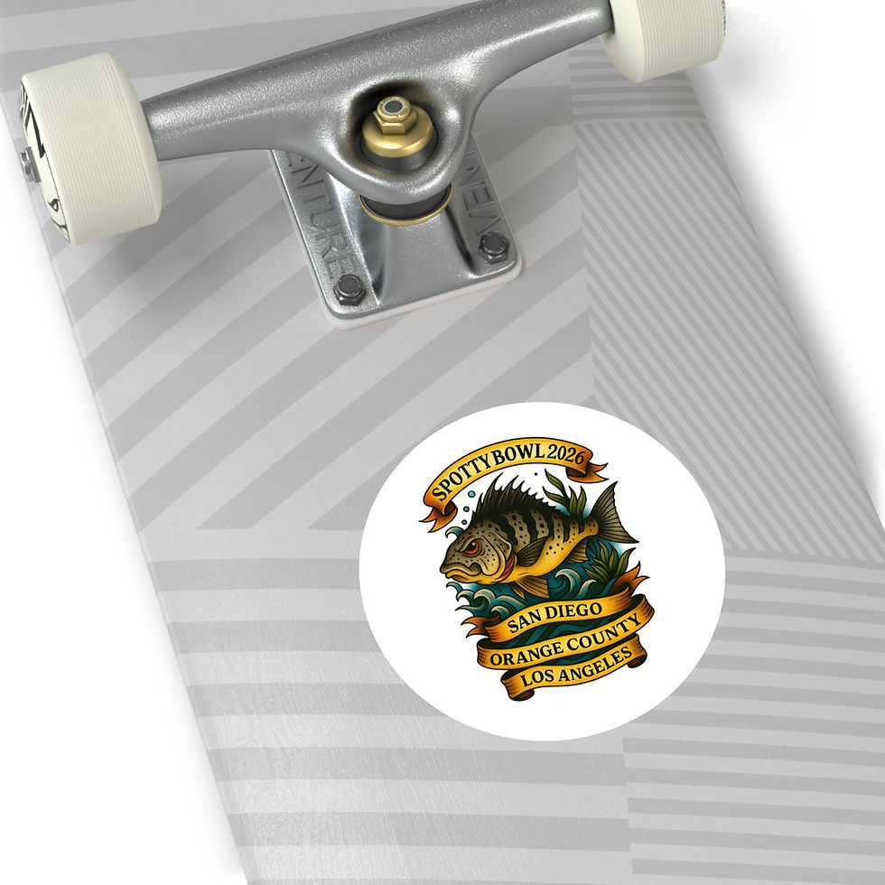 Thumbnail: SPOTTY BOWL Round Stickers, Indoor\Outdoor