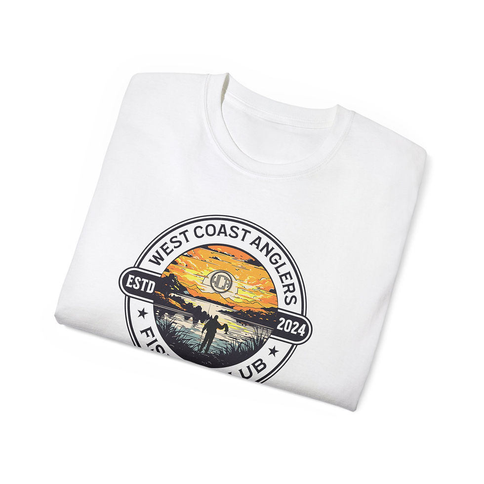 Thumbnail: WEST COAST ANGLERS FISHING CLUB Unisex Ultra Cotton Tee