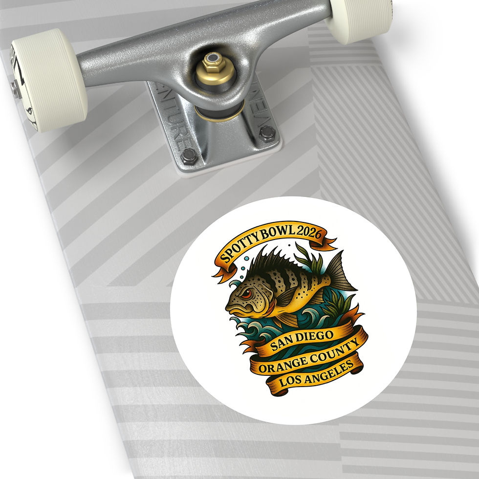 Thumbnail: SPOTTY BOWL Round Stickers, Indoor\Outdoor