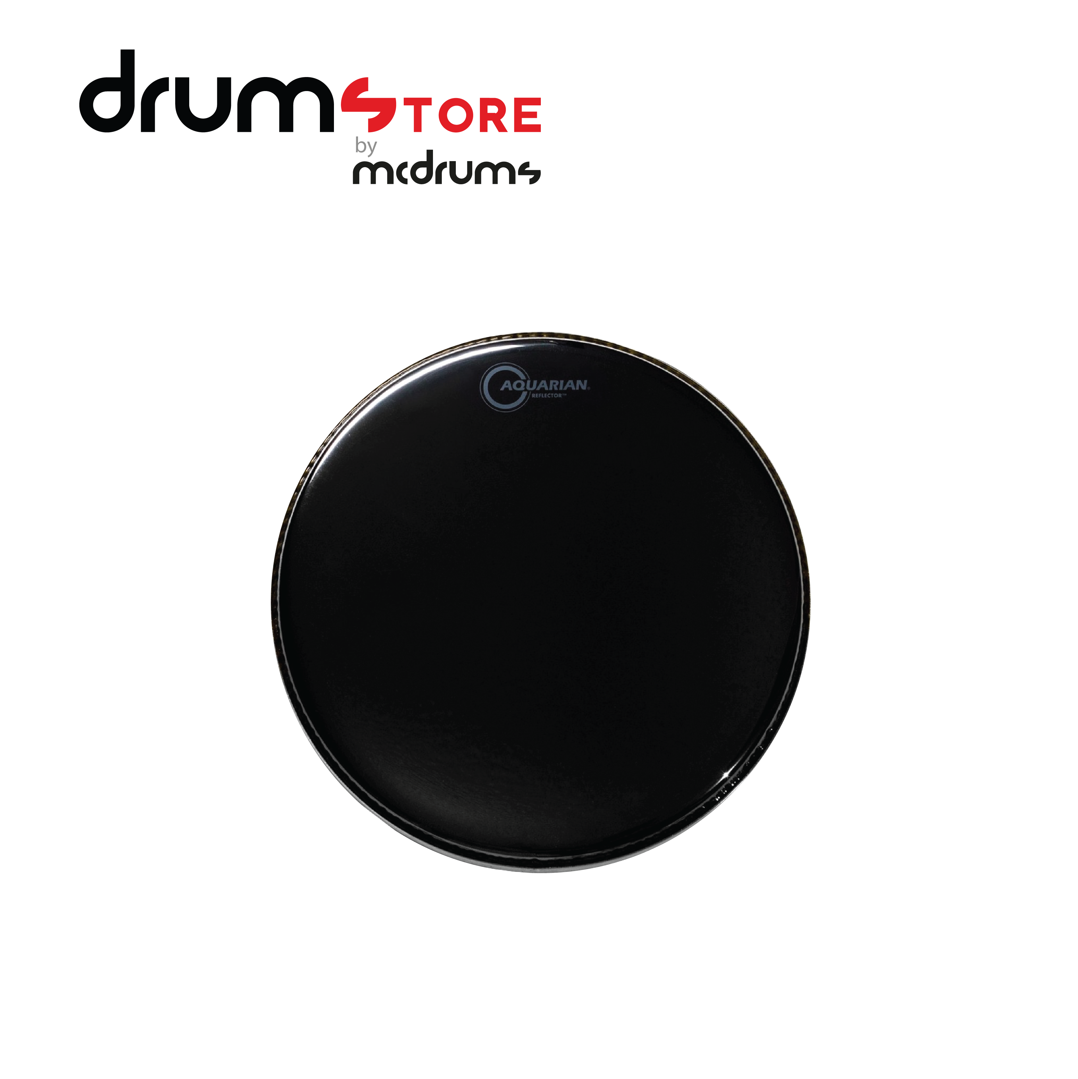 Aquarian Parche Tom Reflector Black 10"