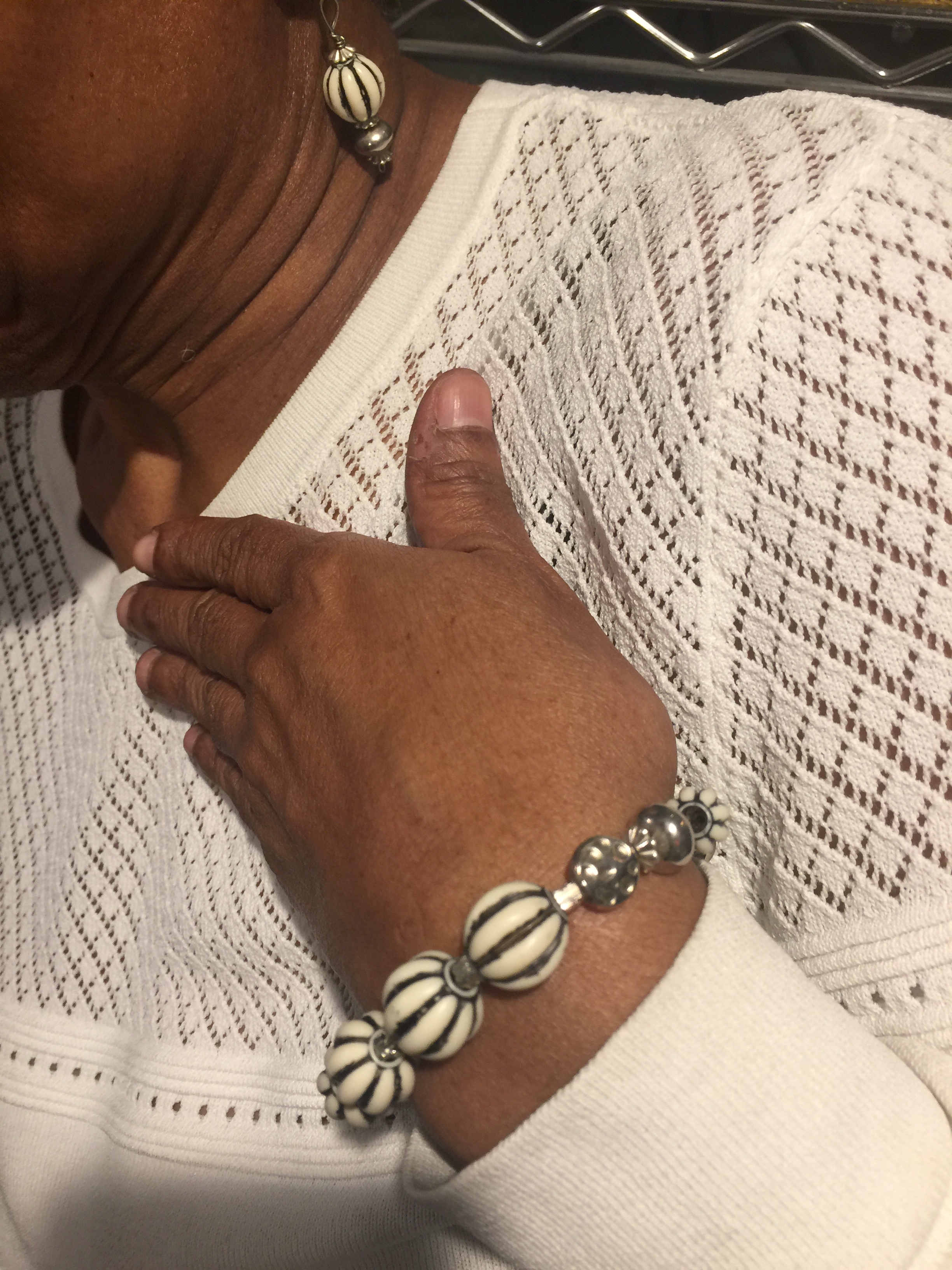 Earring and Wrist Set