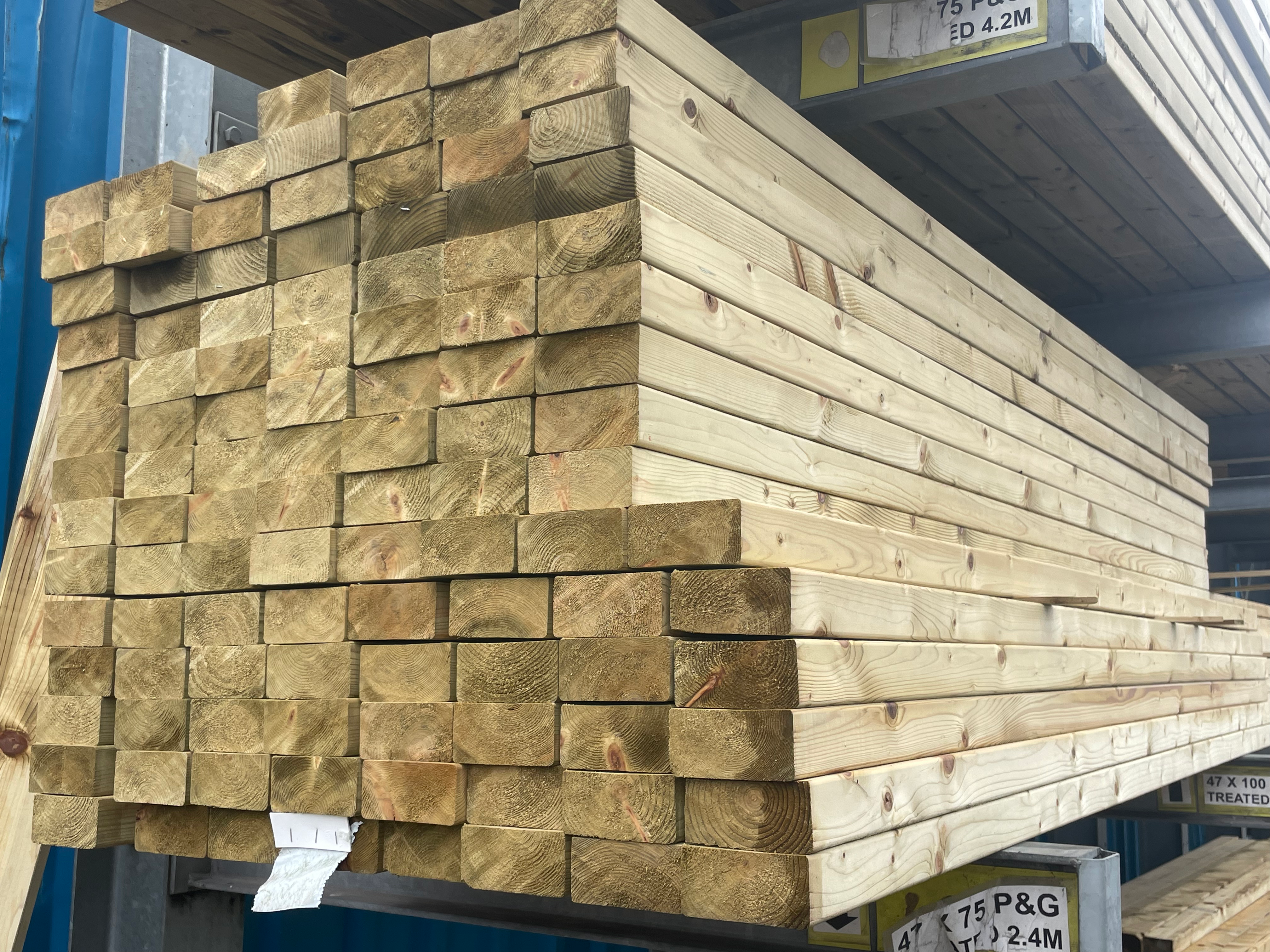 Sawn Treated Timber 4x2