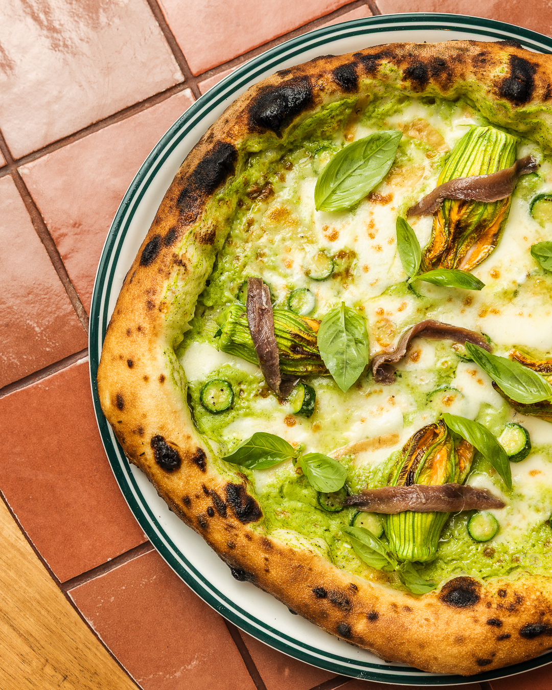 Vegetarian pizza — Da Orazio, Bondi, Sydney