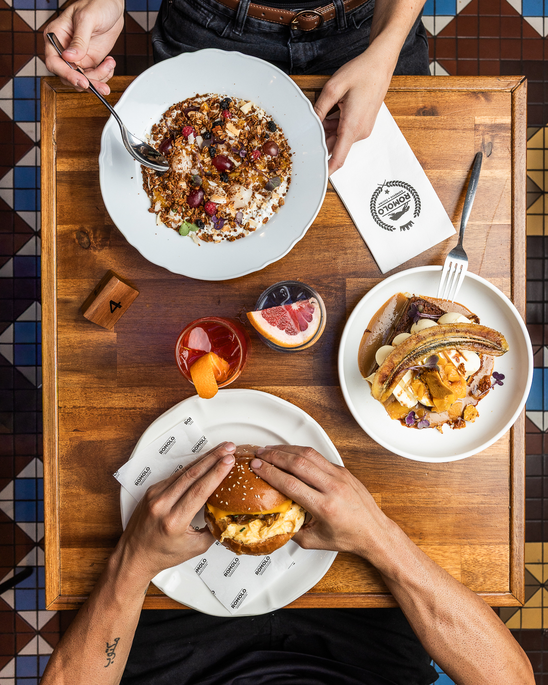 Farm-to-table — Romolo, The Strand Arcade, Sydney