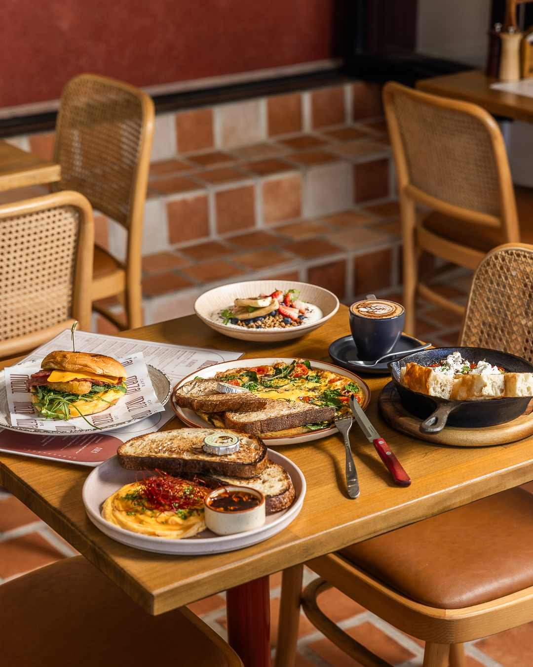 Outdoor seating — Cafe Mazal, Sydney