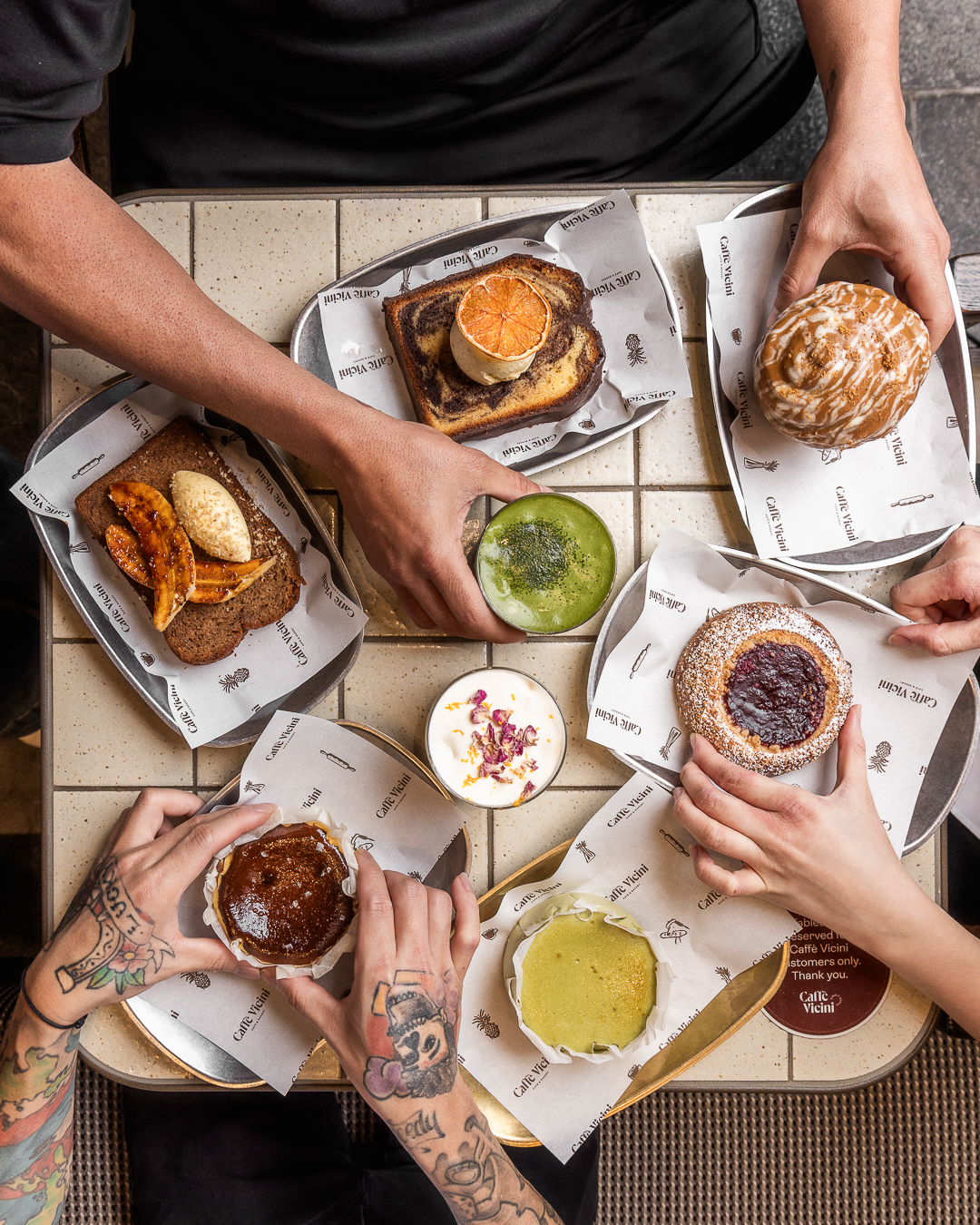 Pastries — Caffe Vicini, Sydney