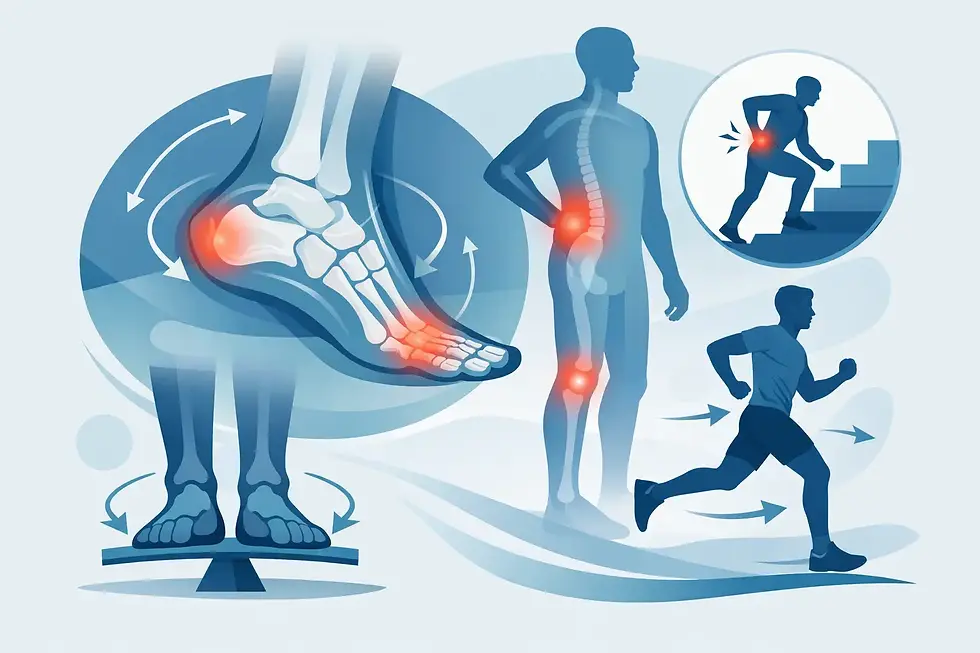 How Foot Mechanics Affect Pain and Movement