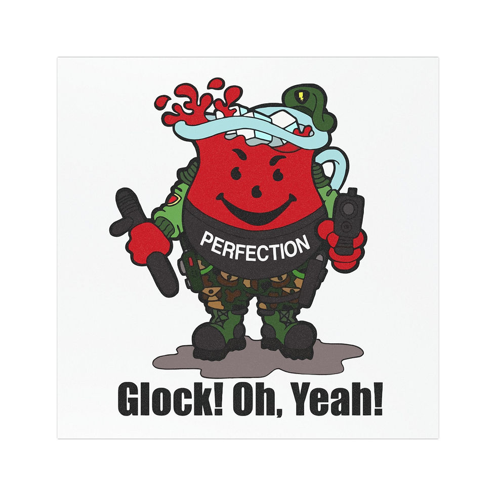 Glock-Aid! Car Magnets