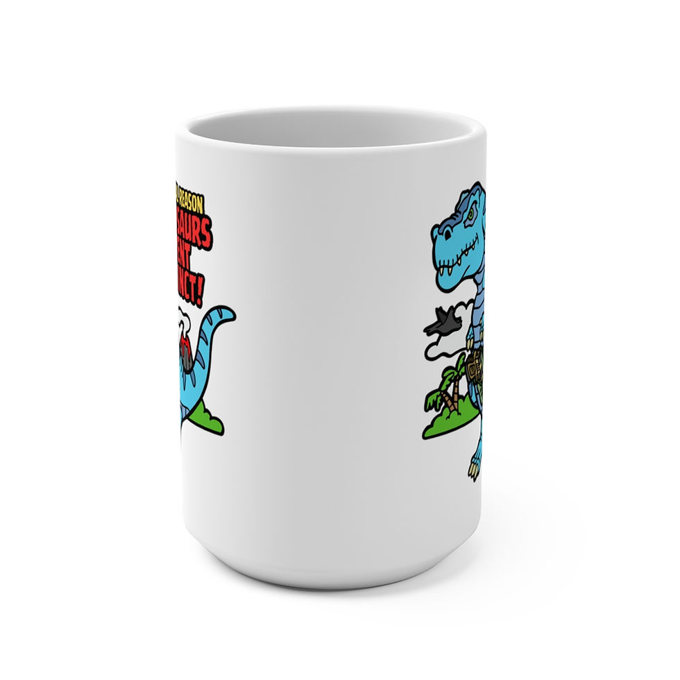 Thumbnail: How Dinosaurs Went Extinct! Mug 15oz