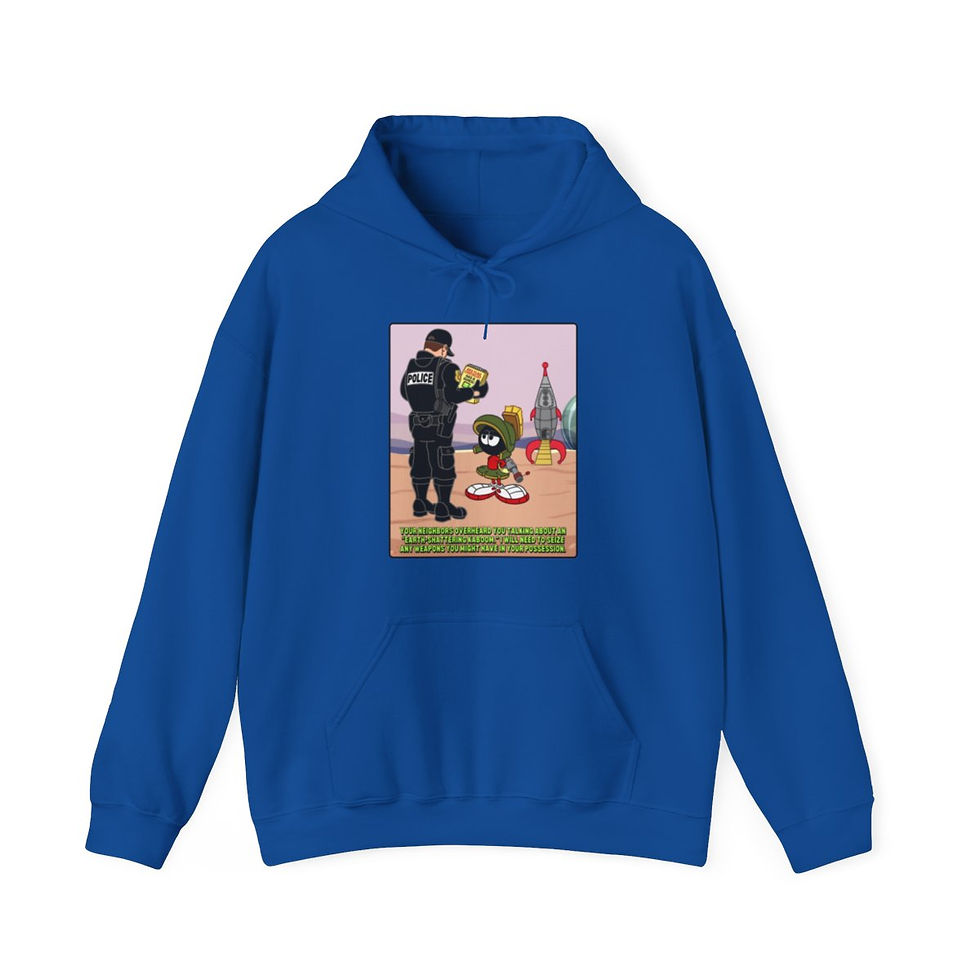 Thumbnail: red Flagged & Green! Unisex Heavy Blend™ Hooded Sweatshirt
