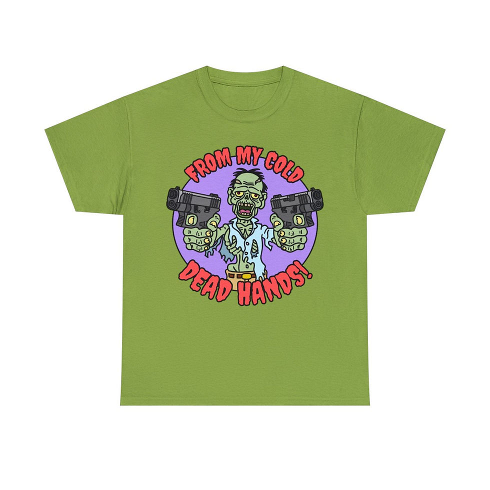 Thumbnail: Cold, Dead Hands! Unisex Heavy Cotton Tee