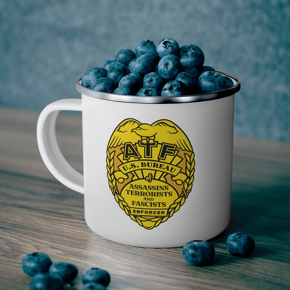 Thumbnail: ATF! Enamel Camping Mug