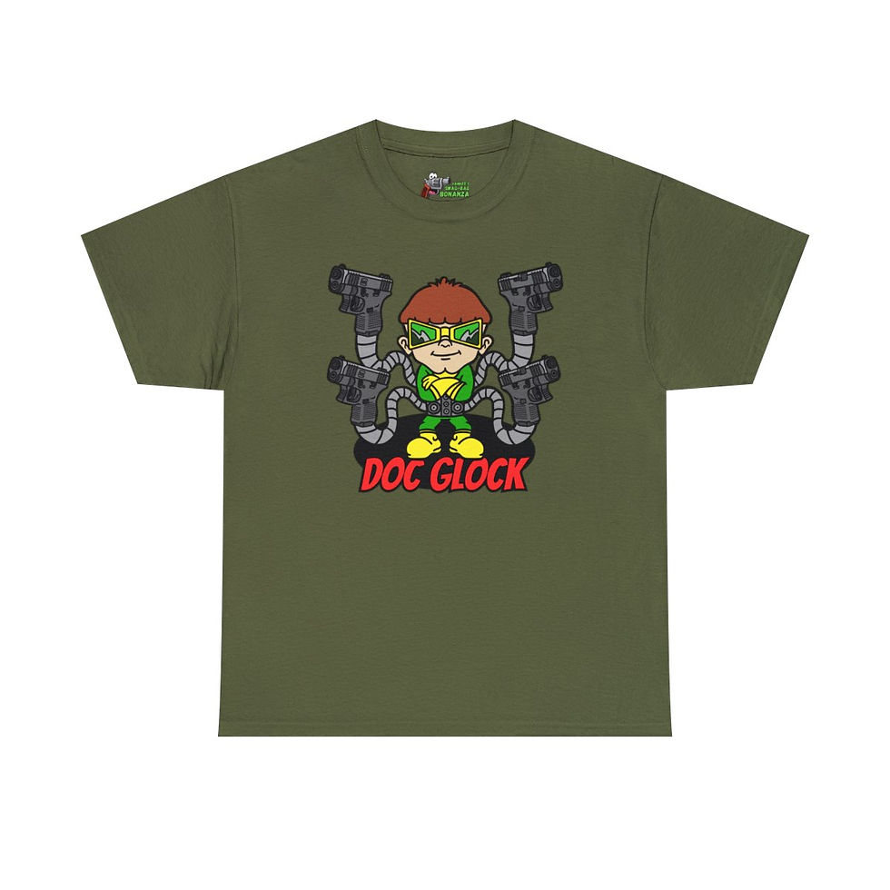 Thumbnail: Doctor Glocktopus! Unisex Heavy Cotton Tee
