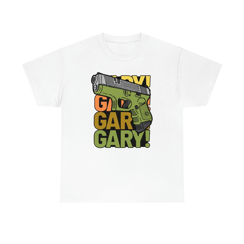 Thumbnail: Gary the Glock Unisex Heavy Cotton Tee
