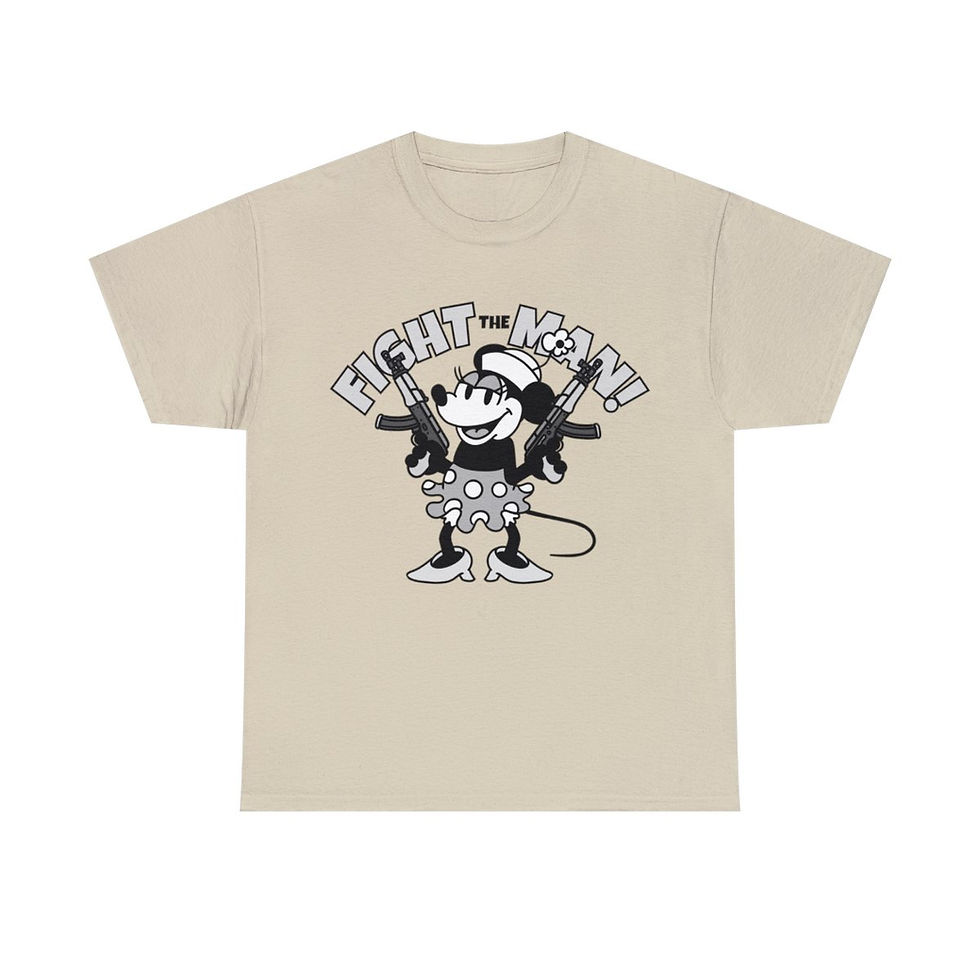 Thumbnail: Fight the Man! Unisex Heavy Cotton Tee