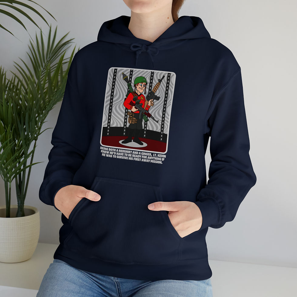 Thumbnail: Ginger Redshirt Unisex Heavy Blend™ Hooded Sweatshirt