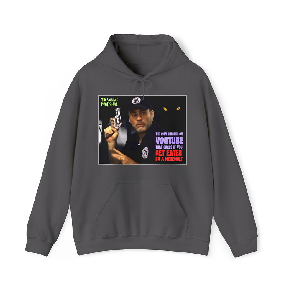 Thumbnail: Werewolf Wary Unisex Heavy Blend™ Hooded Sweatshirt