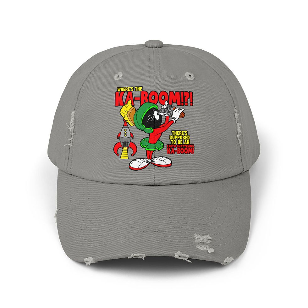 Thumbnail: KaBoom! Unisex Distressed Cap