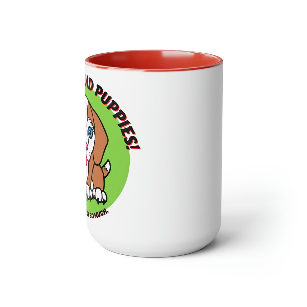 Thumbnail: GUNS & PUPPIES LOVE Mug!