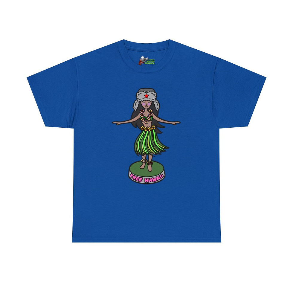 Thumbnail: Free Hawaii! Unisex Heavy Cotton Tee