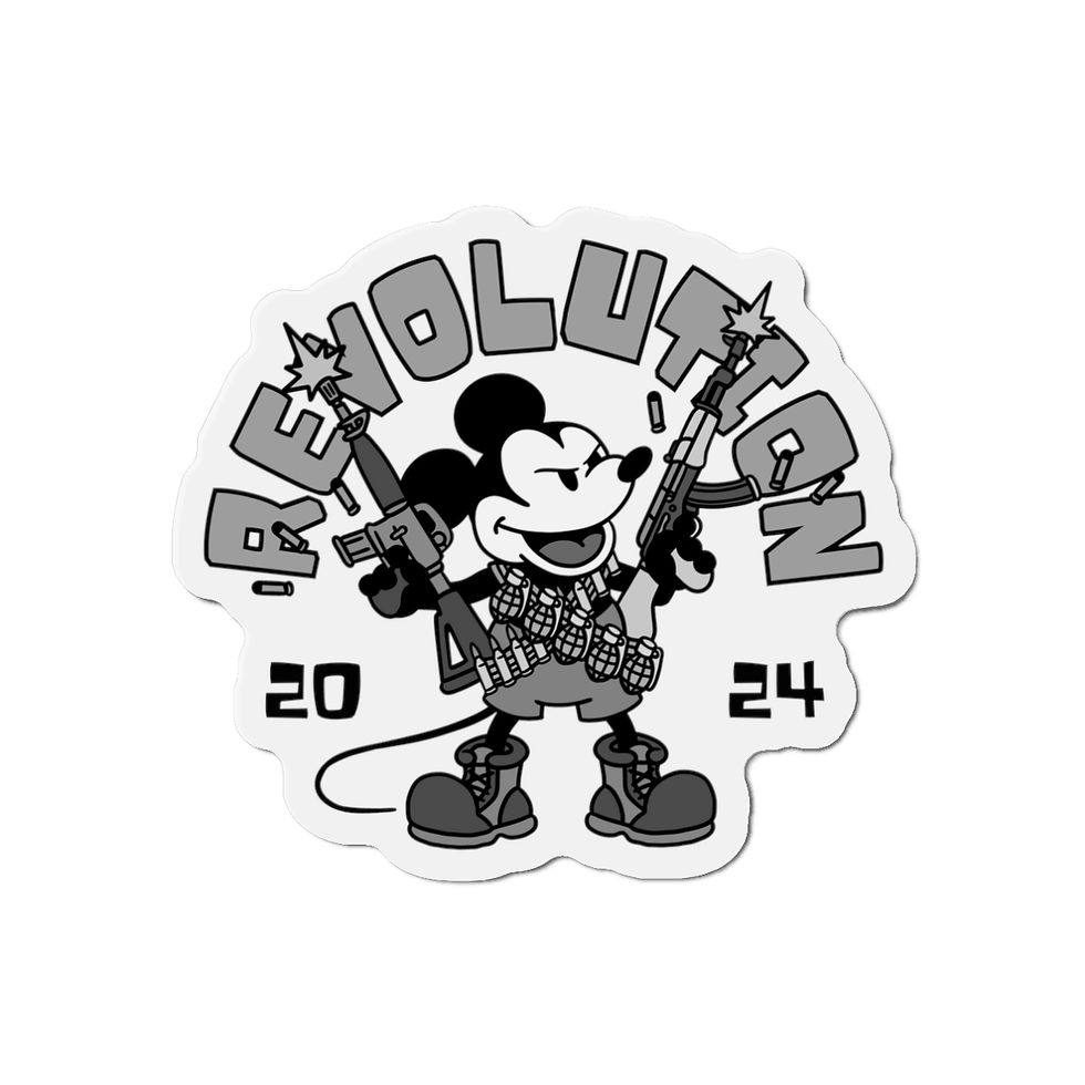 Revolutionary Willie 2024! Die-Cut Magnets