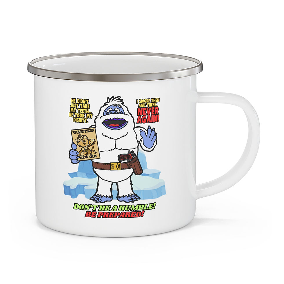 Don't be a Bumble! Enamel Camping Mug