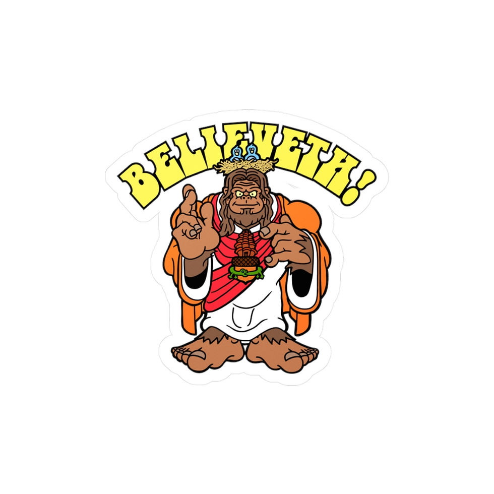 Thumbnail: Believeth! Kiss-Cut Vinyl Decals