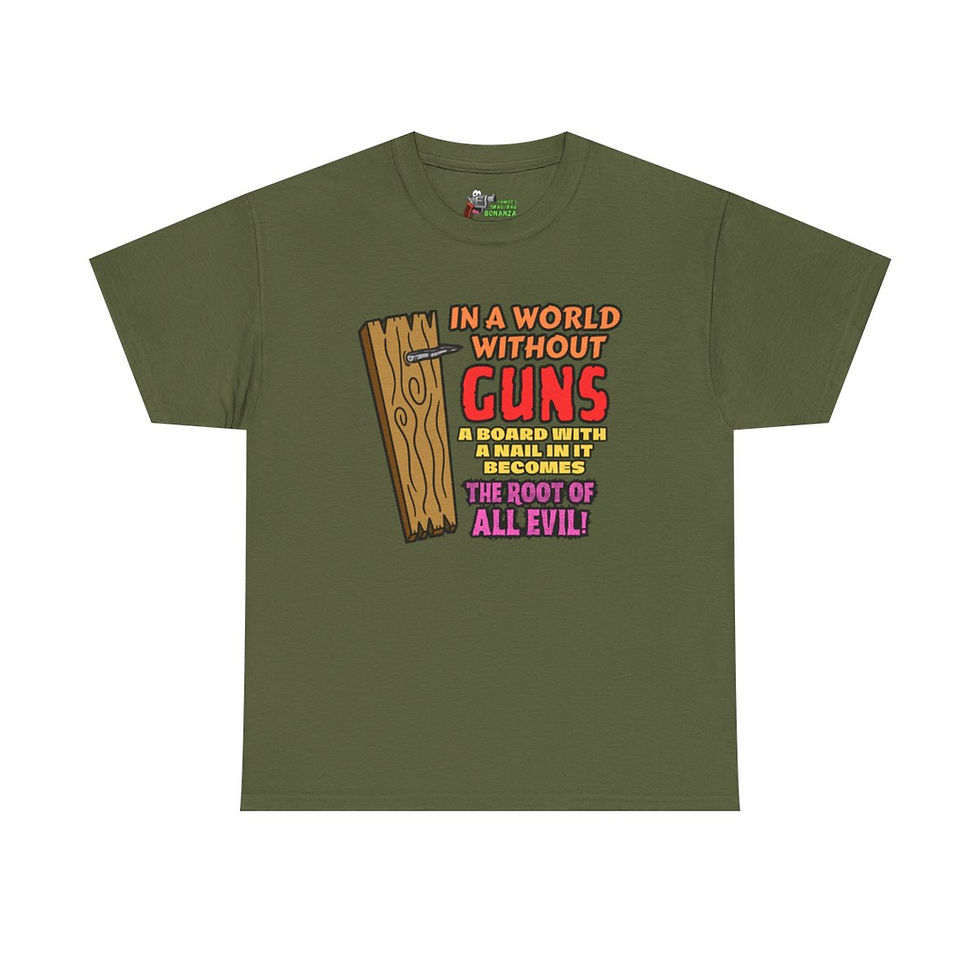 Thumbnail: Root of All Evil! Unisex Heavy Cotton Tee