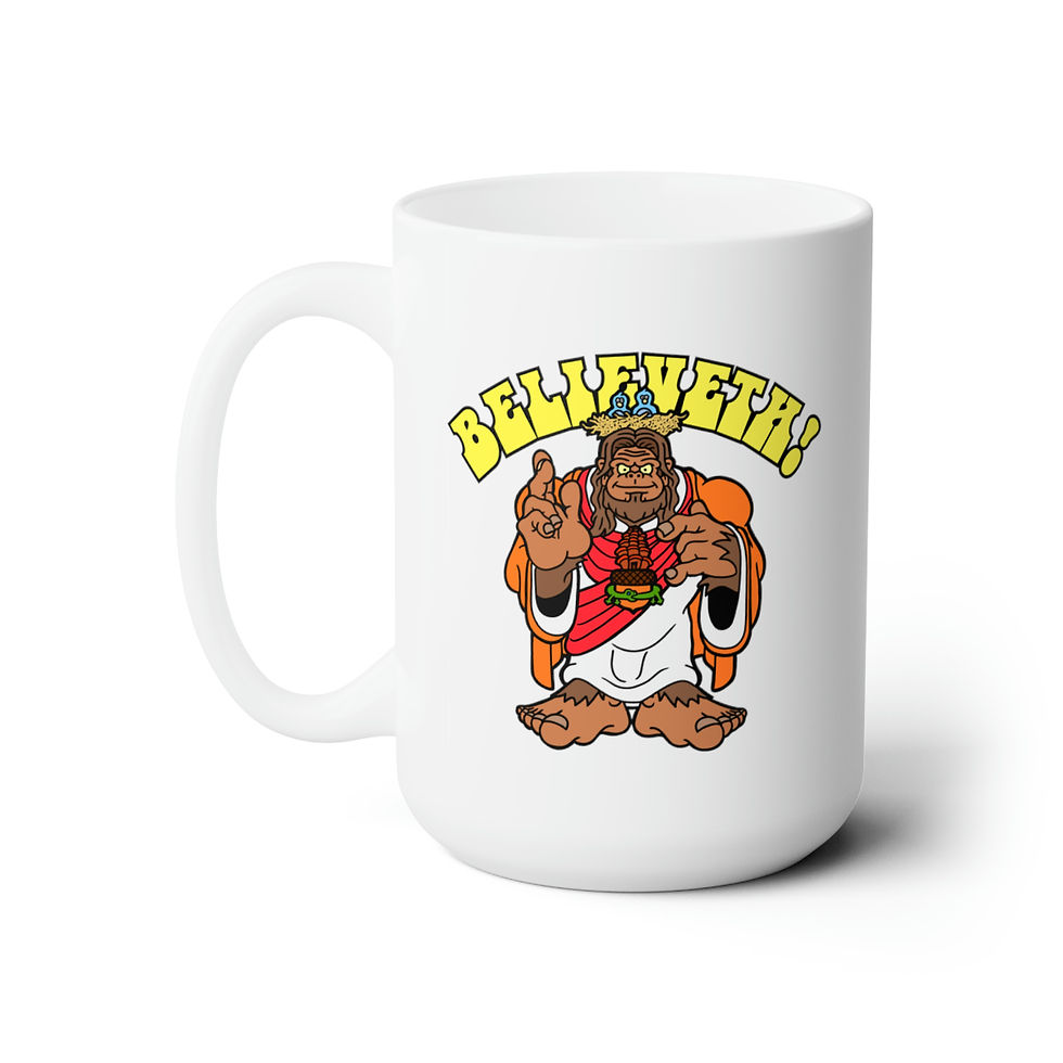 Thumbnail: Believeth! Ceramic Mug 15oz